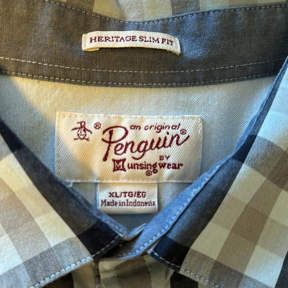 Penguin short sleeved button down - Picture 2 of 3